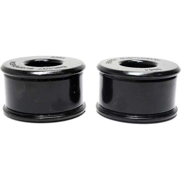 16.7107G Trailing Arm Bushing - Black, Polyurethane, Direct Fit, Set of 2