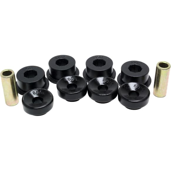 16.8102G Shock Bushing - Black, Polyurethane, 2-Piece, Direct Fit, Set of 4