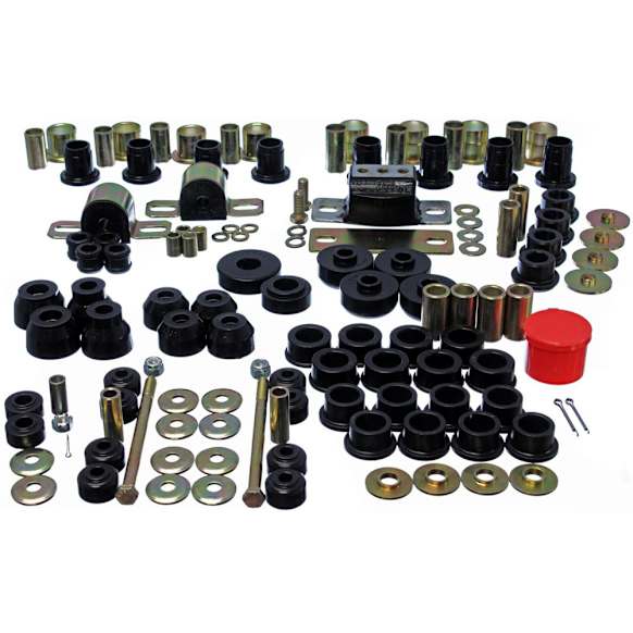 3.18123G Master Bushing Kit - Black, Polyurethane, Direct Fit, Kit