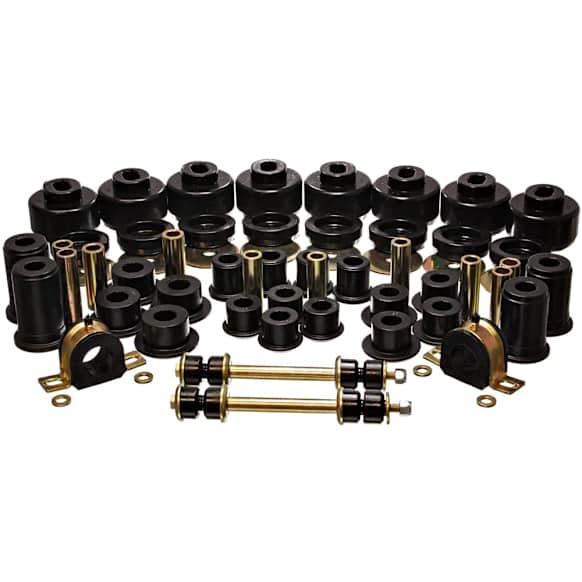 3.18129G Master Bushing Kit - Black, Polyurethane, Direct Fit, Kit