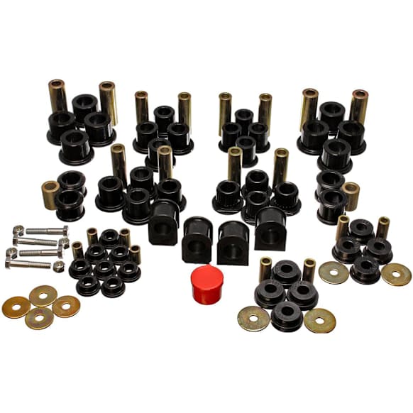 4.18124G Master Bushing Kit - Black, Polyurethane, Direct Fit, Kit