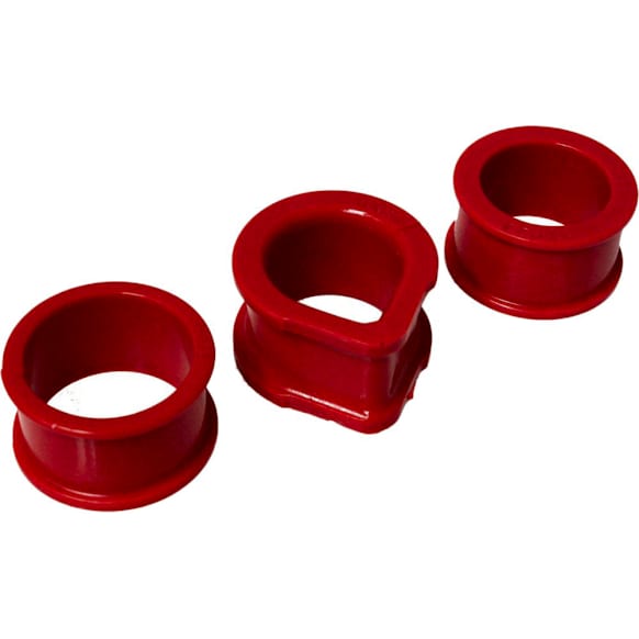 7.10104R Steering Rack Bushing - Red, Polyurethane, Direct Fit, Kit