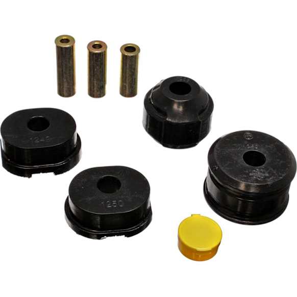 8.1104G Motor and Transmission Mount Bushing - Black, Polyurethane, Direct Fit