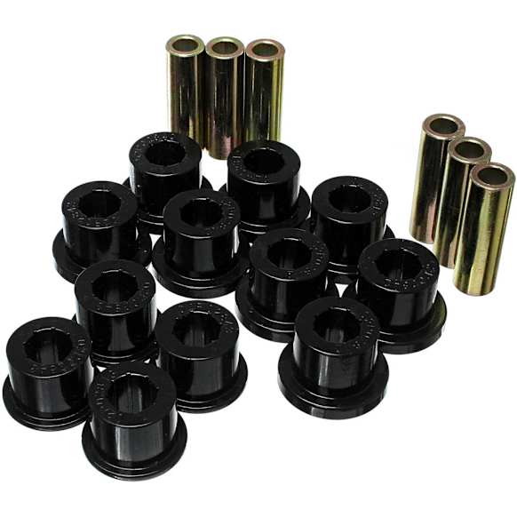8.2116G Leaf Spring Bushing - Black, Polyurethane, Direct Fit, Kit