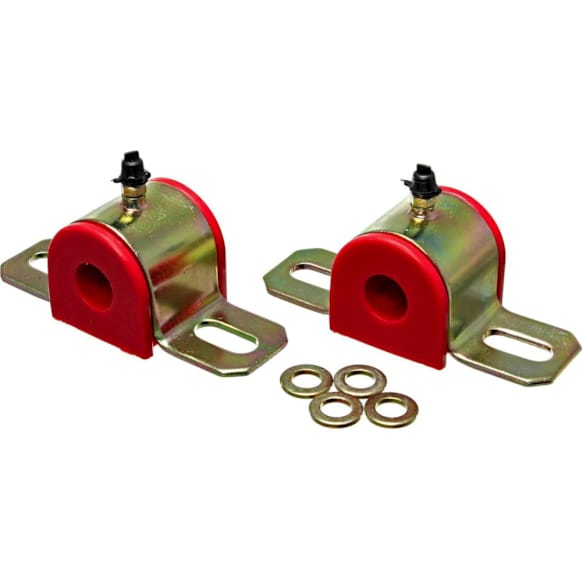 9.5152R Sway Bar Bushing - Red, Polyurethane, Universal, Set of 2, 13 mm Sway Bar Diameter