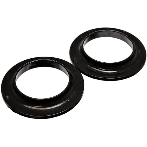 9.6108G Universal Coil Spring Isolator, Black, Polyurethane, 3.75 in. Inner Diameter, 5-13/16 in. Outer Diameter, 7/8 in. Height, Set Of 2