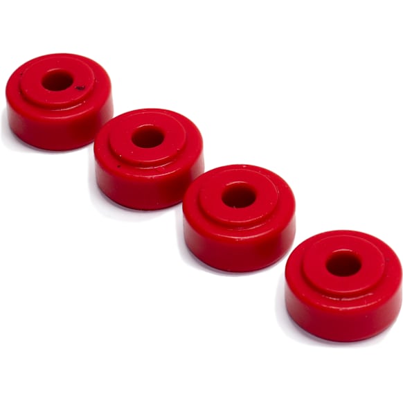 9.8101R Shock Bushing - Red, Polyurethane, 1-Piece, Universal, Set of 4