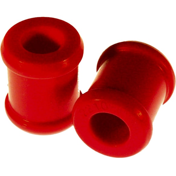 9.8141R Shock Bushing - Red, Polyurethane, 1-Piece, Universal, Set of 2