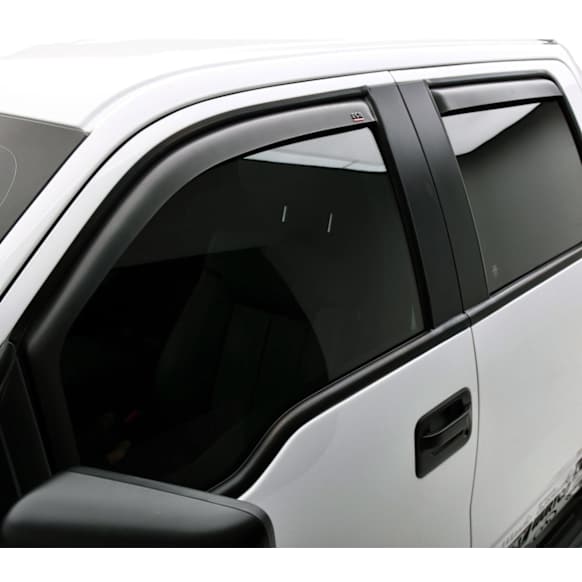 573391 Front and Rear, Driver and Passenger Side Window Visor, Smoke