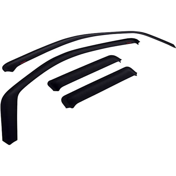 575815 Front and Rear, Driver and Passenger Side Window Visor, Matte Black