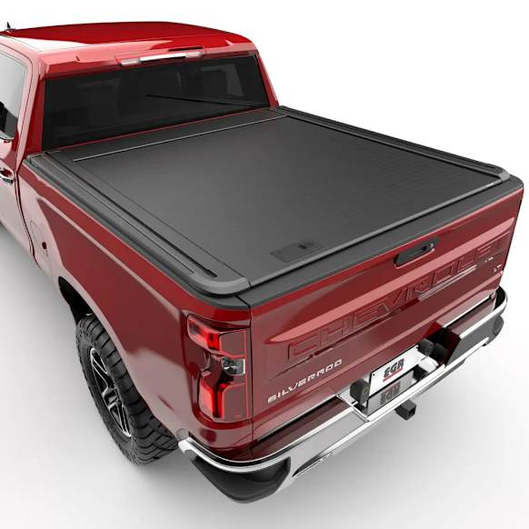 RT039603ML Rolltrac Series Hard Retractable Tonneau Cover, Aluminum Fits Approx. 5 ft. 6 in. Bed