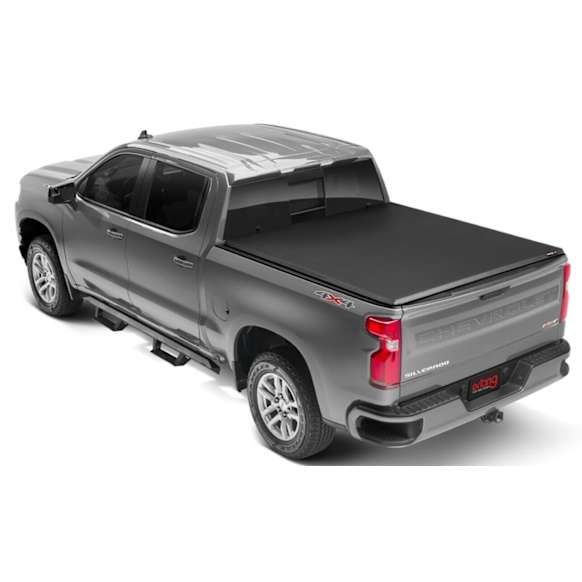 77702 Trifecta E-Series Soft Folding Tonneau Cover, Vinyl Fits Approx. 5 ft. 6 in. Bed