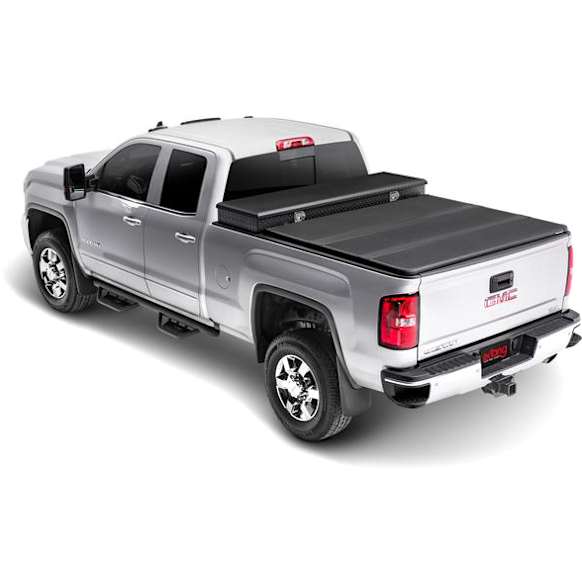 84931 Solid Fold 2.0 Toolbox Series Hard Folding Tonneau Cover, TPO with Polypropylene Fits Approx. 6 ft. 6 in. Bed