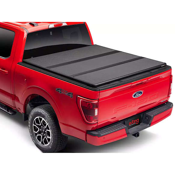 2023 Ram 1500 Classic - Solid Fold ALX Series Folding Hard Tonneau Cover, ,TPO with Polypropylene, Approx. 6 ft. 6 in. Bed