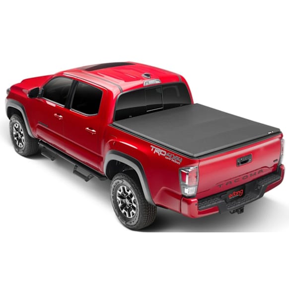 2014 Toyota Tacoma - Trifecta ALX Series Folding Soft Tonneau Cover, ,Leather Grained Vinyl, Approx. 6 ft. Bed