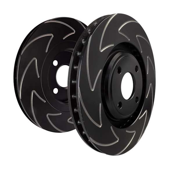 BSD2026 Front, Driver or Passenger Side Brake Disc, Slotted,, 2.0L, 4Cyl, BSD Sport Ultra Quiet V Slot
