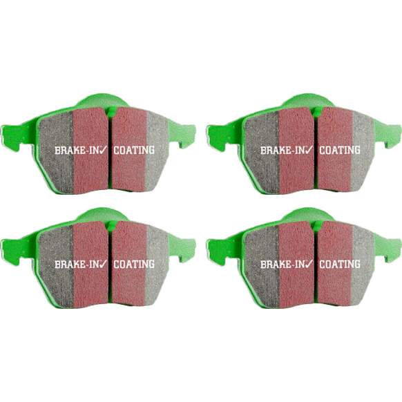DP21392 Rear Greenstuff 2000 Aramid Fiber Sport Aramid Fiber Brake Pad Set
