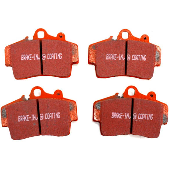 DP31207C Front Redstuff Ceramic Low Dust Aramid Fiber Ceramic Brake Pad Set