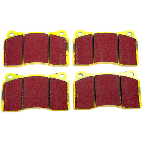 DP41210R Front Yellowstuff Street and Track Aramid Fiber Brake Pad Set