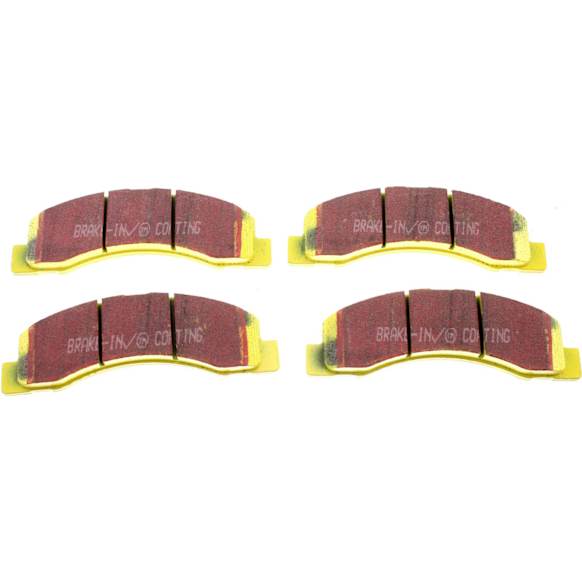 DP41308R Front Yellowstuff Street and Track Aramid Fiber Brake Pad Set