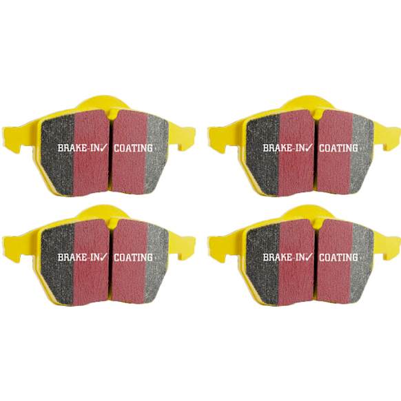 DP41790R Front Yellowstuff Street and Track Aramid Fiber Brake Pad Set