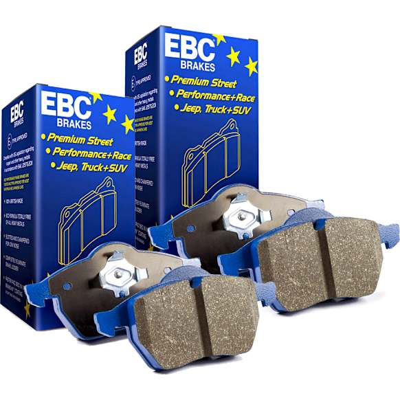 2003 BMW 330i - Front Aramid Fiber Brake Pad Set, mfrbodycodename : E46, Bluestuff NDX Super Street, Trackday And More Aramid Fiber