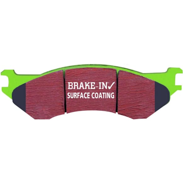 DP61788 Rear Greenstuff Elite 6000 Aramid Fiber Truck and SUV Aramid Fiber Brake Pad Set
