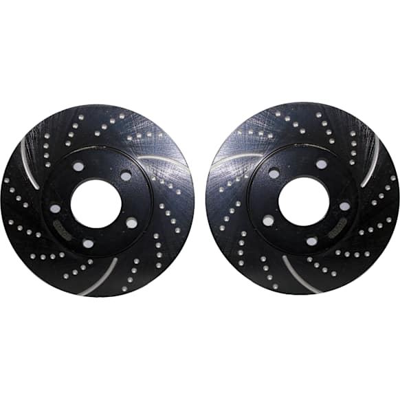 GD7020 Front Brake Disc, Dimpled and Slotted, 5 Lugs, 276.1 mm,, GD Sport Slotted And Dimpled