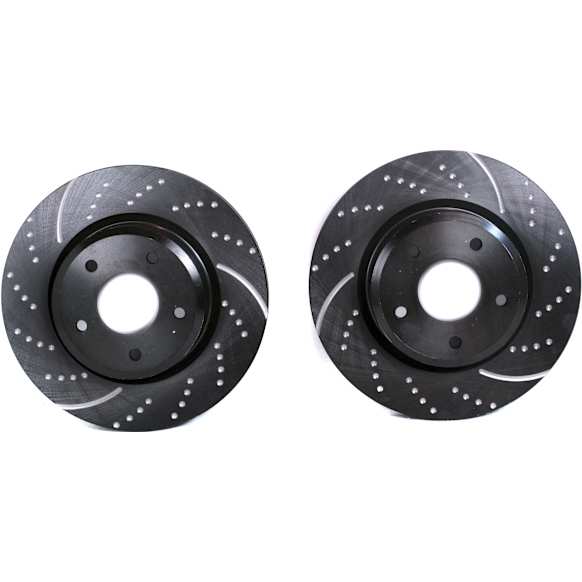 GD7299 Front Brake Disc, Dimpled and Slotted, 5 Lugs, 319.53 mm,, GD Sport Slotted And Dimpled