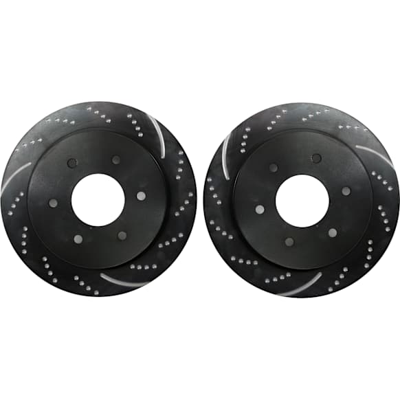 GD7362 Rear Brake Disc, Dimpled and Slotted, 6 Lugs, 320.04 mm,, GD Sport Slotted And Dimpled