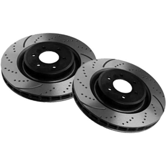 GD7379 Front Brake Disc, Dimpled and Slotted, 5 Lugs, 276.1 mm,, GD Sport Slotted And Dimpled