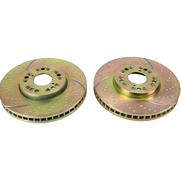 GD781 Front Brake Disc, Dimpled and Slotted, 5 Lugs, 295.91 mm,, GD Sport Slotted And Dimpled