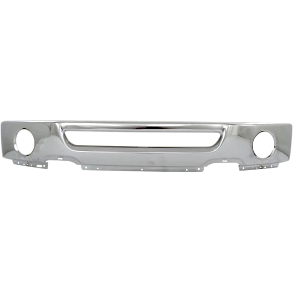 2006-2008 Ford F-150 - Front Bumper, Chrome, With Air Holes, Without Mounting Brackets
