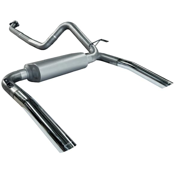 17233 Cat-Back Exhaust System, Made of Aluminized Steel, American Thunder Series