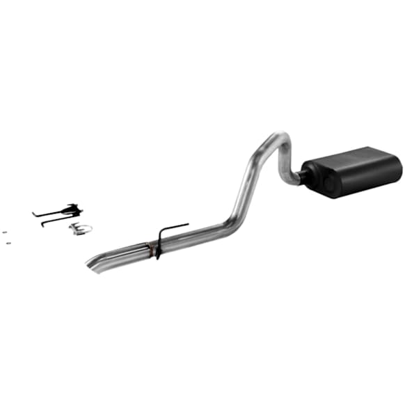 17272 Cat-Back Exhaust System, 4.0L, 6Cyl, Made of Aluminized Steel, Force II Series