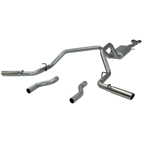 17470 Cat-Back Exhaust System, 5.7L, 8Cyl, Made of Aluminized Steel, American Thunder Series