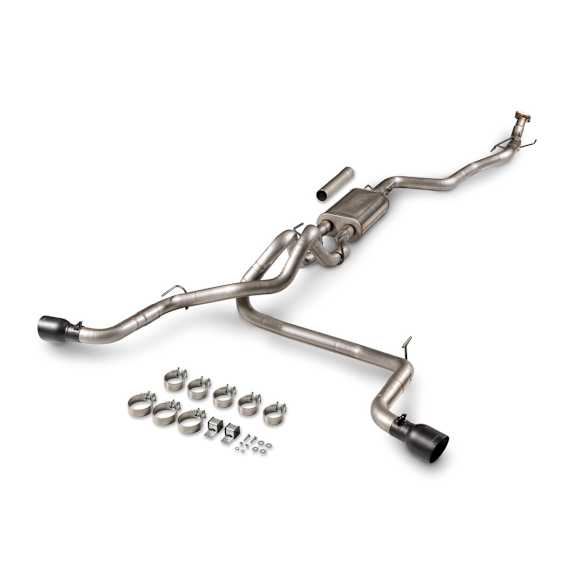 718174 Cat-Back Exhaust System, 2.4L, 4Cyl, Made of Stainless Steel, FlowFX Series