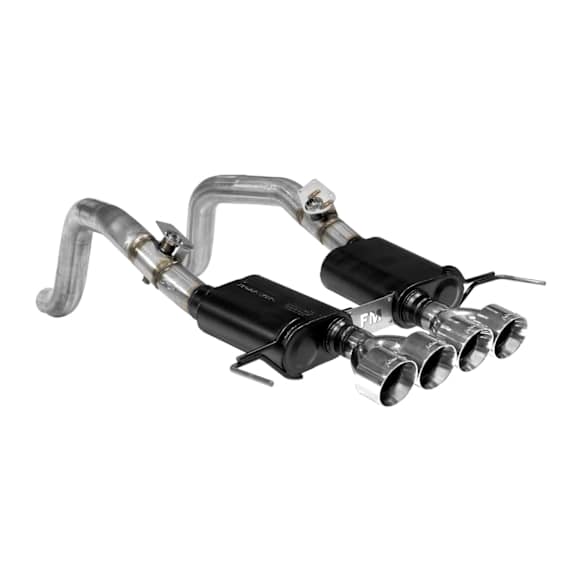 817754 Axle-Back Exhaust System, 6.2L, 8Cyl, Made of Stainless Steel, Outlaw Series