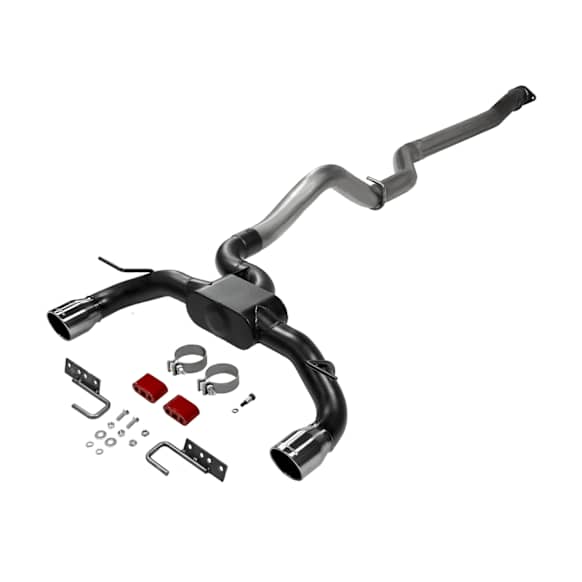 818144 Cat-Back Exhaust System, Made of Stainless Steel, Outlaw Series