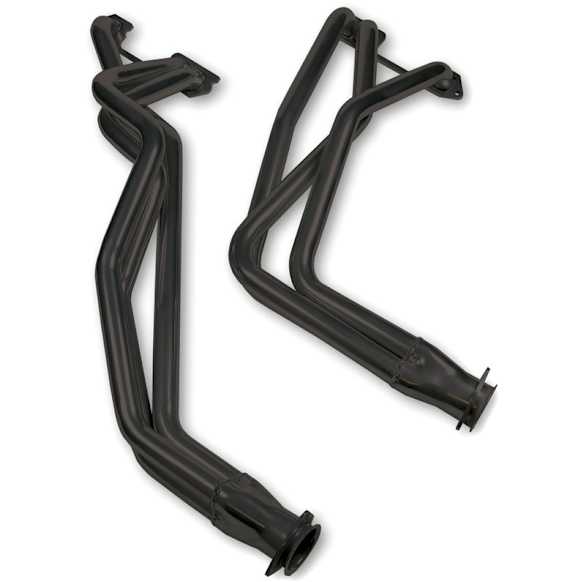 11510FLT Headers Long Tube, Painted Black, Made of Steel
