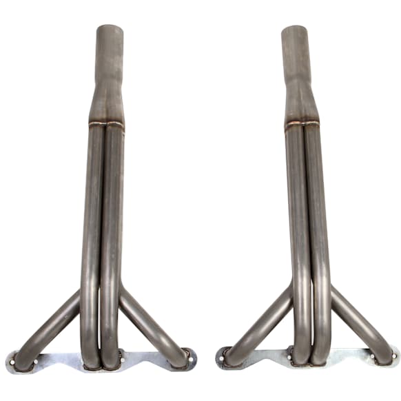 11546FLT Universal, Headers Natural Made of Stainless Steel