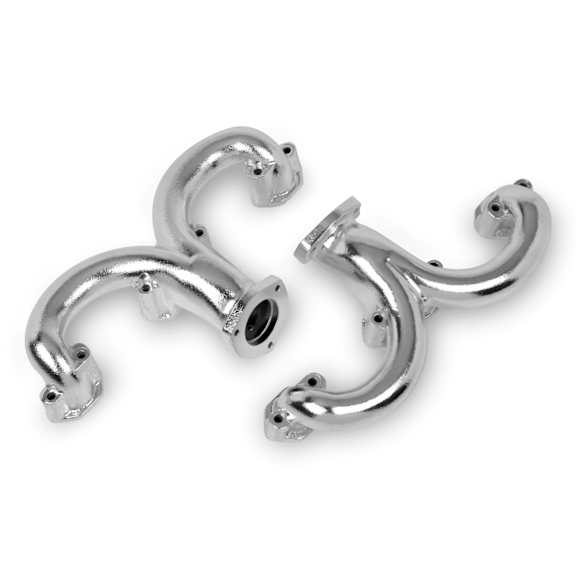 11704-2FLT Universal, Exhaust Manifold 46-State Legal (Cannot ship to CA CO NY or ME) Ram's Horn Series