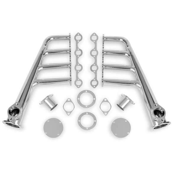 12703-1FLT Universal, Headers Shorty Ceramic Coated Made of Steel