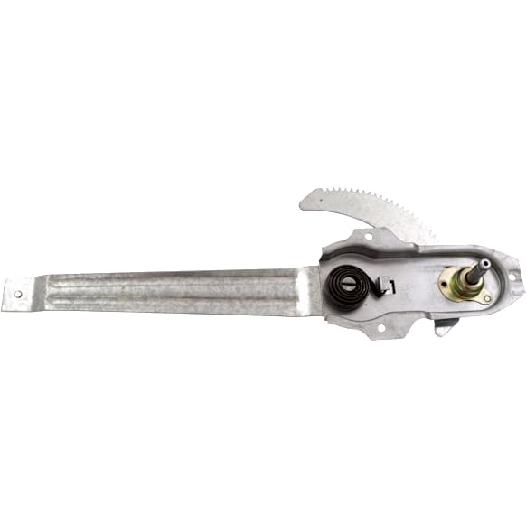 Front, Driver Side Manual Window Regulator, Hand-Crank Type