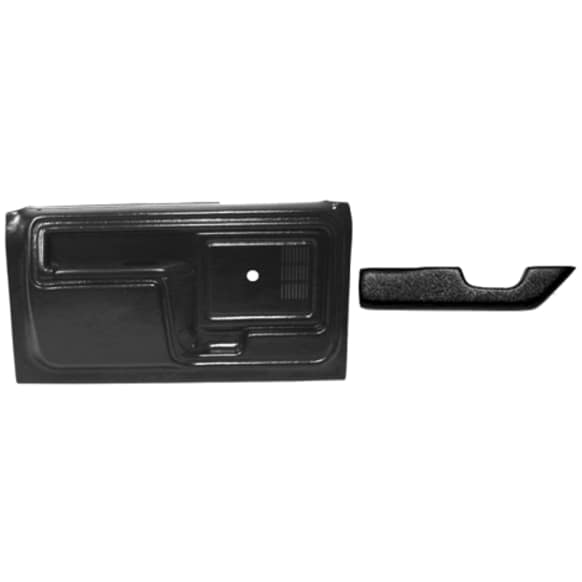 16-52R Arm Rest - Black, ABS Plastic, Direct Fit, Sold individually