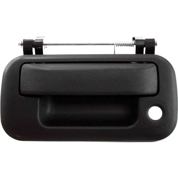 Tailgate Handle, Textured Black, For Models Without Rear View Camera