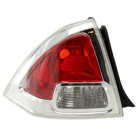 2008 Ford Fusion SE - Driver Side Halogen Tail Light, Without bulb(s), OE Replacement, CAPA Certified