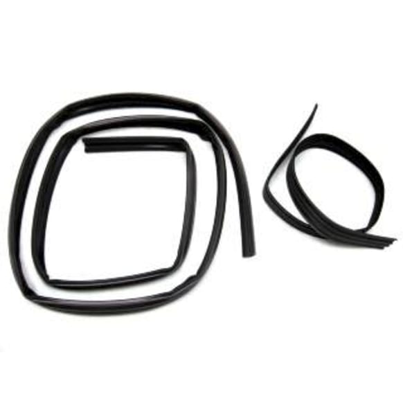 KD1014 Front or Rear, Driver and Passenger Side, Upper Weatherstrip Kit, Set of 2