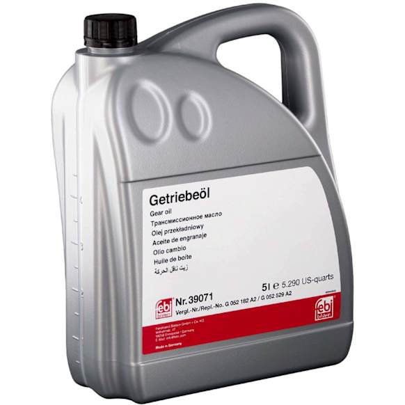 39071 Dual Clutch Transmission Fluid (5 Liter) - Replaces OE Number G-052-182-A2 5L