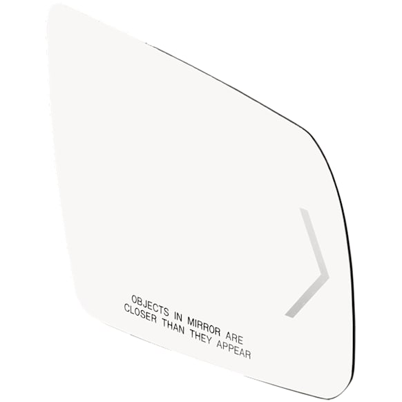 Passenger Side Mirror Glass, Heated, No Blind Spot Feature